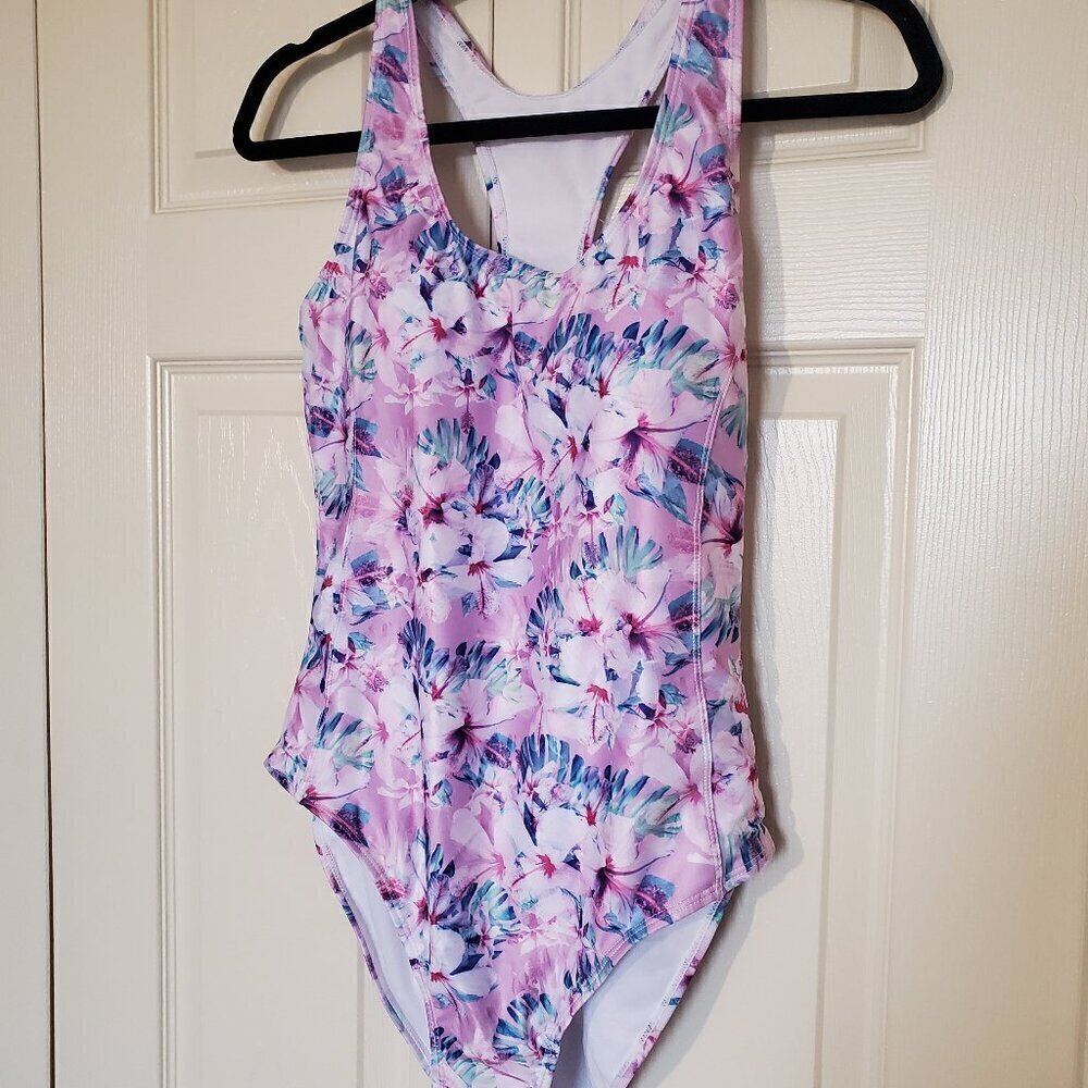 NWT Nicole Miller Studio One Piece Swimsuit L